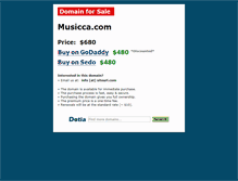 Tablet Screenshot of musicca.com